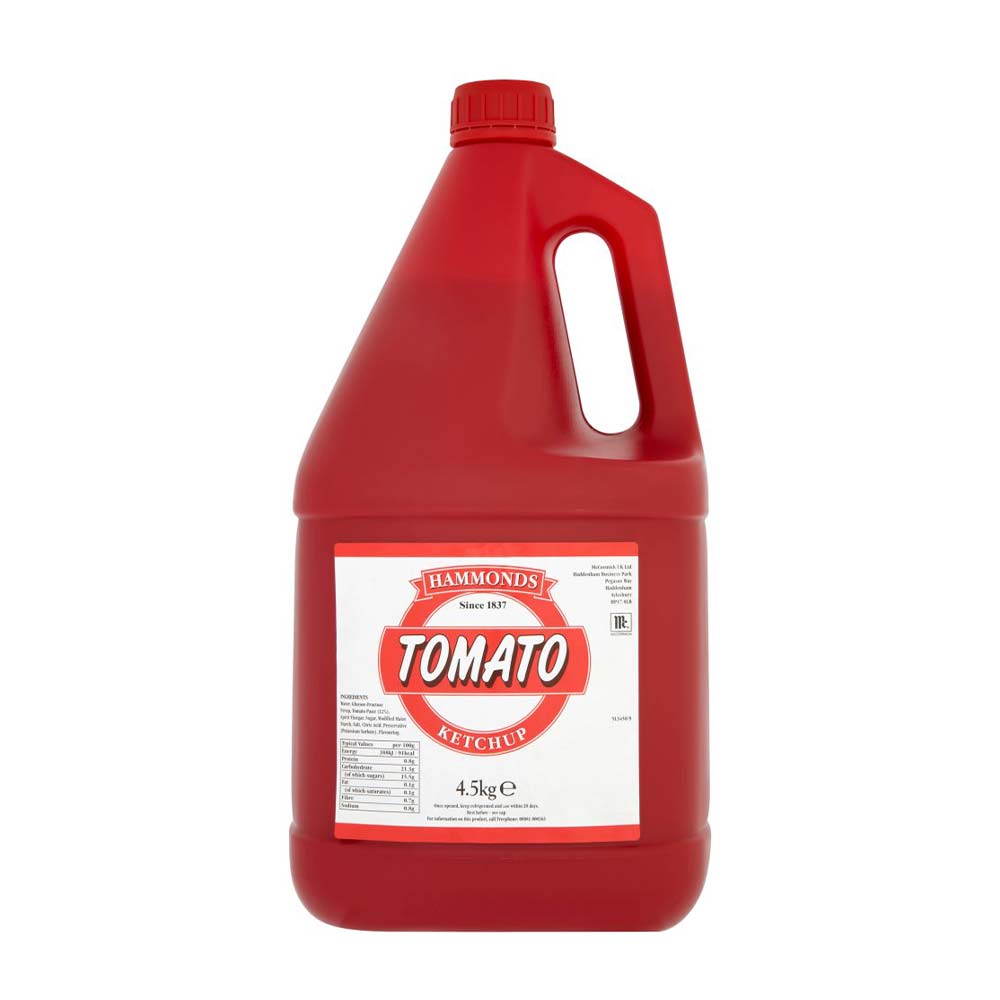 Hammond Tomato Ketchup 4.5kg - Soon Fung LTD