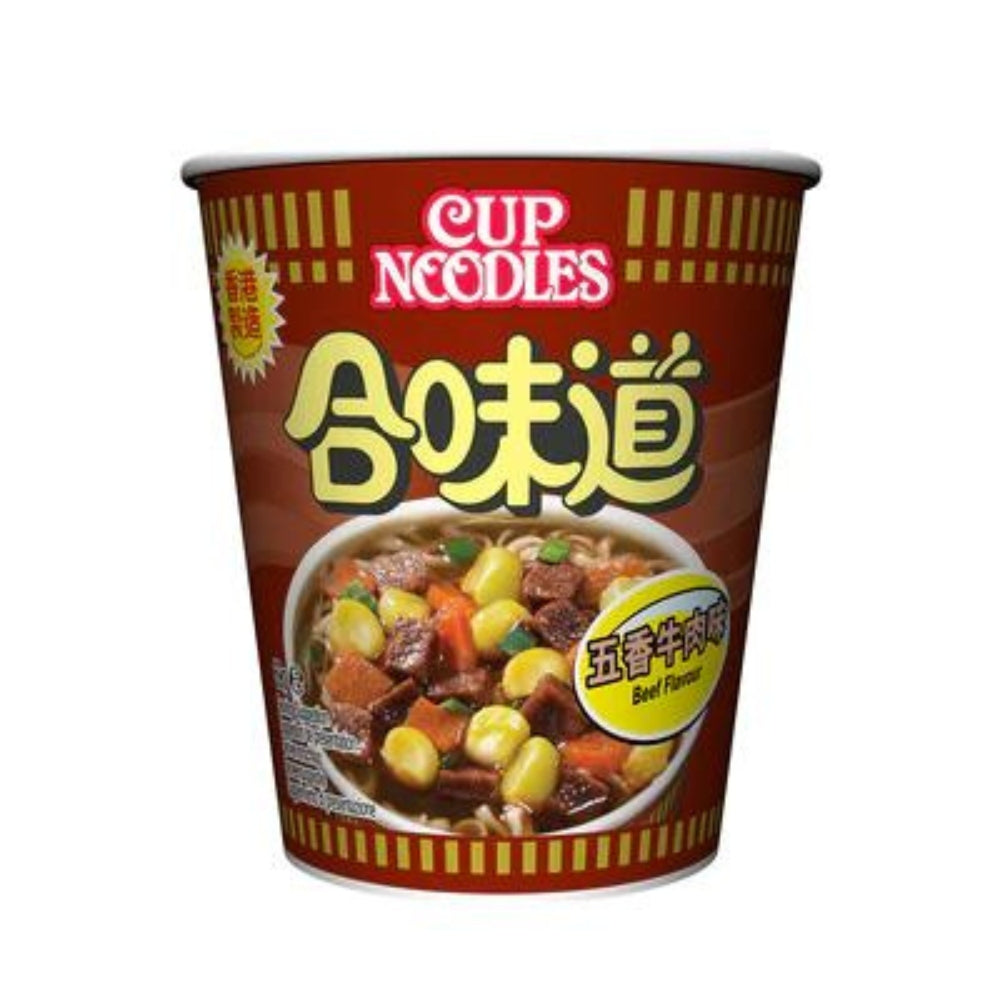 Nissin HK Cup Noodles Beef Flavour 69g - Soon Fung LTD
