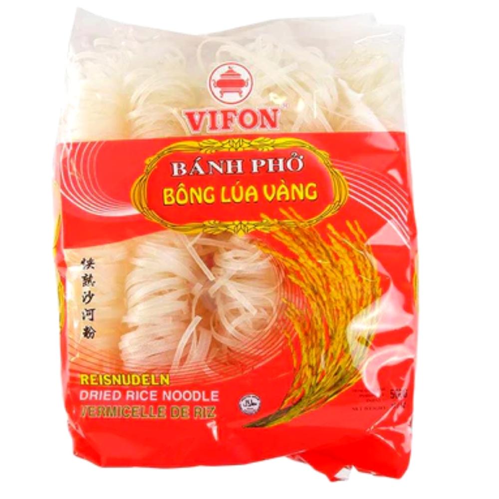 Vifon Bong Lua Vang Dried Rice Noodles 5mm 500g - Soon Fung LTD