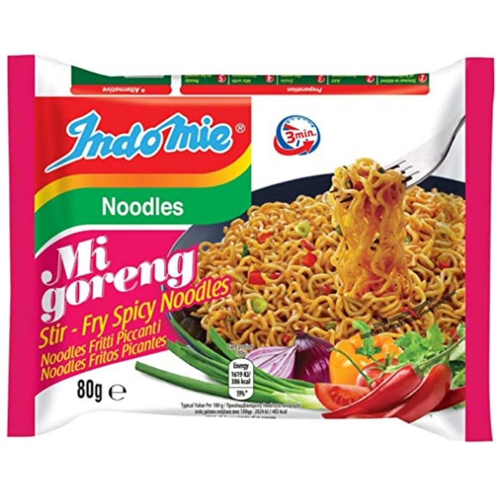 Indomie Mi Goreng Stir-Fry Spicy Flavour Fried Instant Noodles 80g - Soon Fung LTD