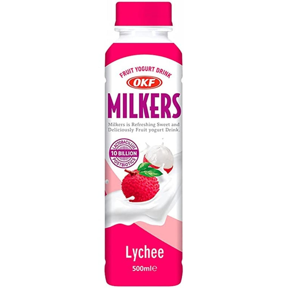 OKF Milkers Lychee Flavour Drink 500ml - Soon Fung LTD