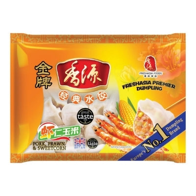Freshasia Pork, Prawn & Sweetcorn Dumplings 400g - Soon Fung LTD