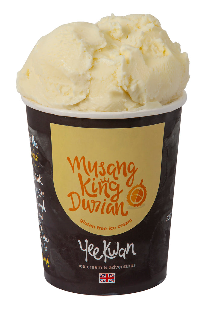 Yee Kwan Musang King Durian Ice Cream 500ml - Soon Fung LTD