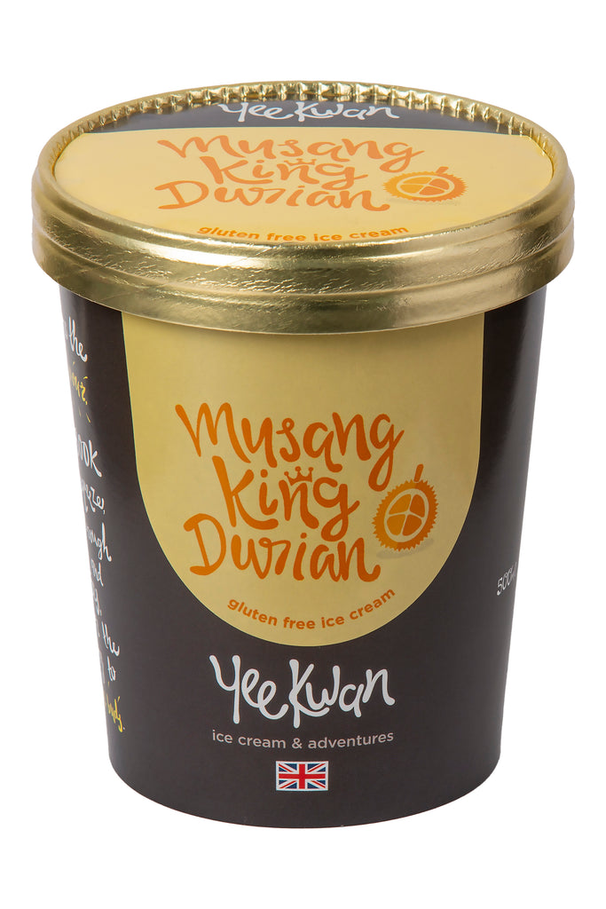 Yee Kwan Musang King Durian Ice Cream 500ml - Soon Fung LTD