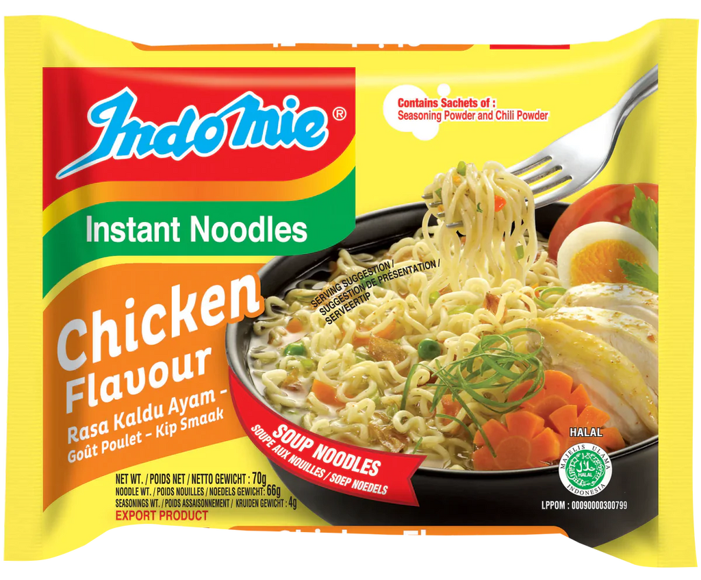 Indomie Instant Noodles Chicken Flavour 70g - Soon Fung LTD