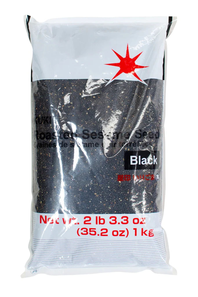 Kuki Roasted Black Sesame Seeds 1kg - Soon Fung LTD