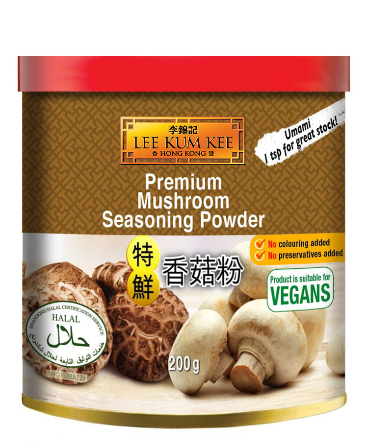 Lee Kum Kee Premium Mushroom Seasoning Powder 200g 李錦記特鮮香菇粉 - Soon Fung LTD