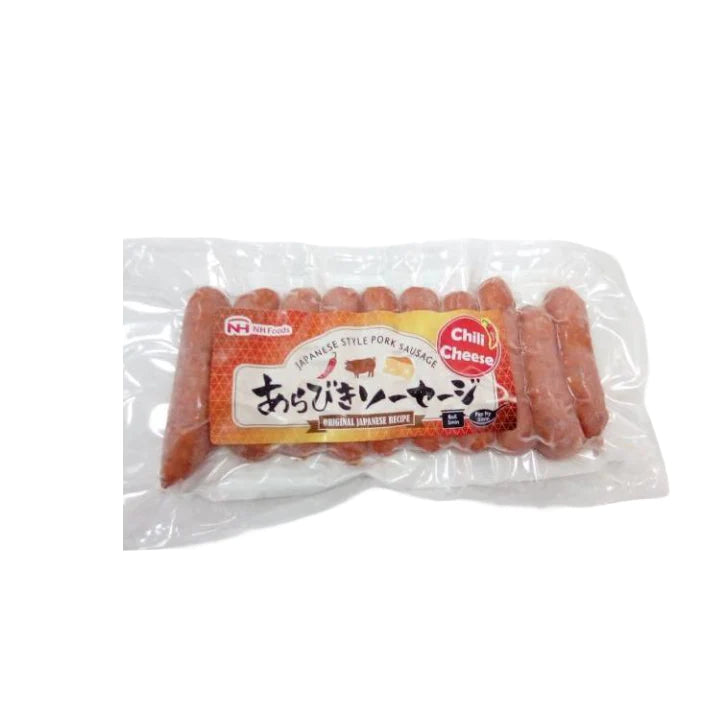 NH Japanese Style Sausage with Chilli Cheese 185g 日式脆皮辣芝士香腸 - Soon Fung LTD