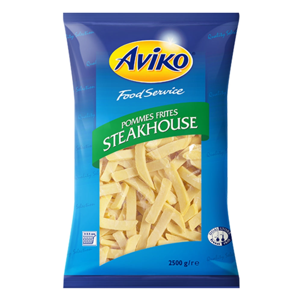 Aviko Steakhouse Chips (10x20mm) 2.27kg 雪藏薯條 - Soon Fung LTD