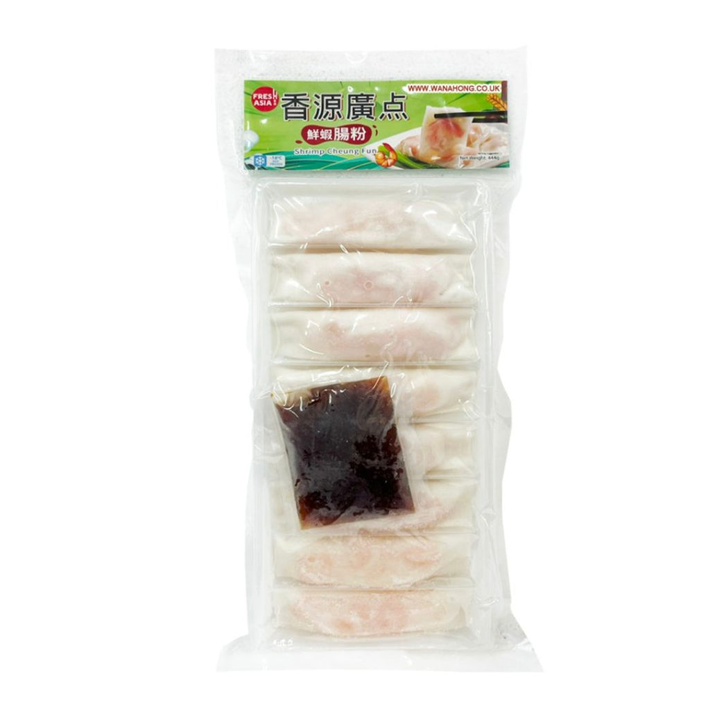 Freshasia Shrimp Cheung Fun (8 Pieces) With Sweet Soy Sauce 444g - Soon Fung LTD