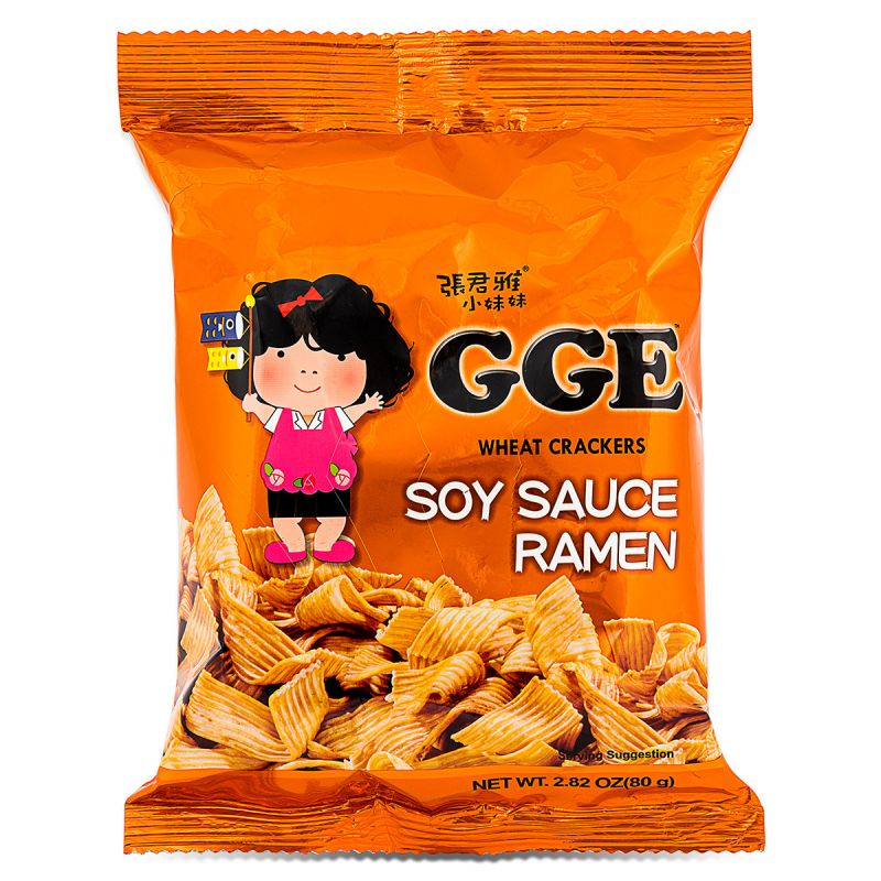 GGE Ramen Snack (Soy Sauce Flavour) 80g - Soon Fung LTD