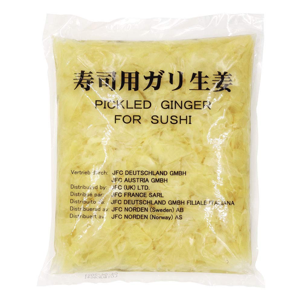 LTF Pickled Sushi Ginger - White 1.5kg - Soon Fung LTD