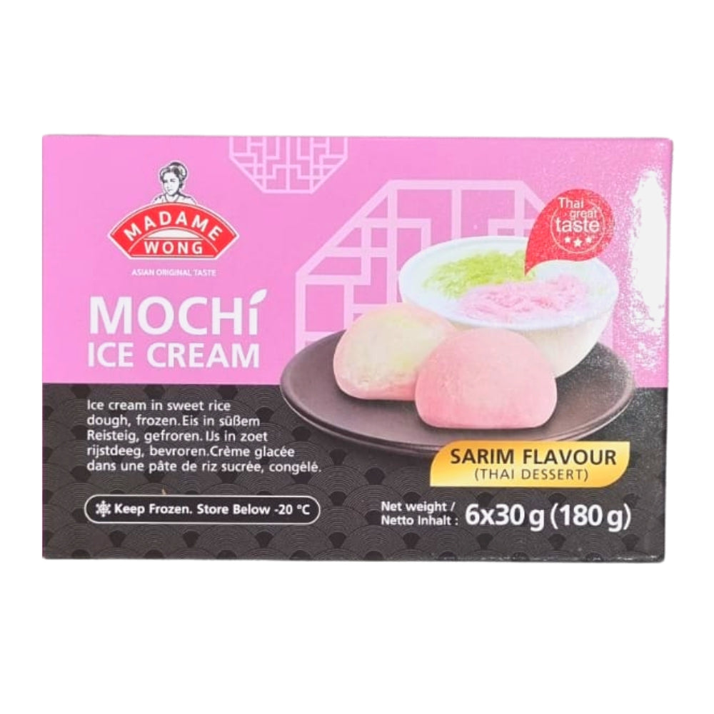 Madame Wong Mochi Ice Cream Sarim Flavour 6x30g - Soon Fung LTD