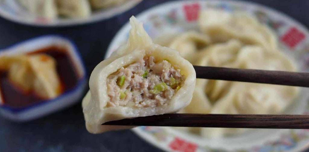 Hong's Pork & Chinese Leaf Dumplings 410g 鴻字白菜豬肉水餃 - Soon Fung LTD