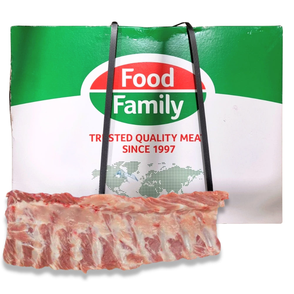 Food Family Frozen Pork Belly Ribs 10kg - Soon Fung LTD