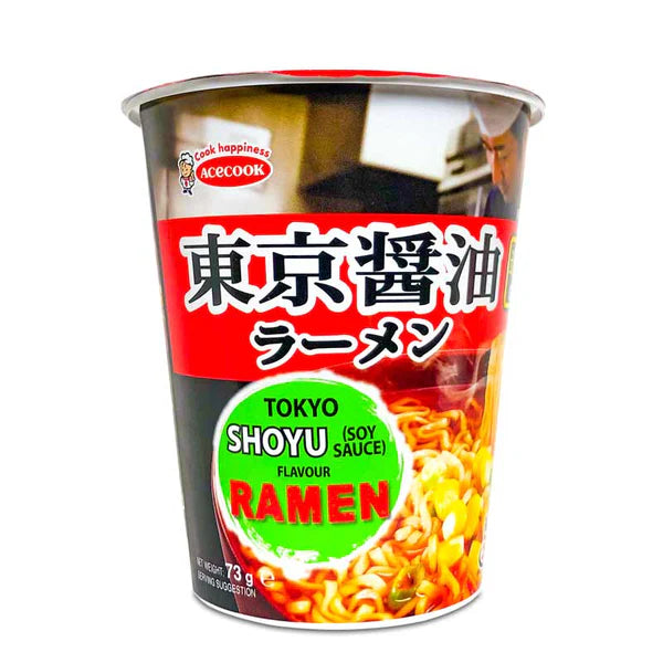 Ace Cook Ippin Shoyu Ramen Cup Noodles 74g - Soon Fung LTD