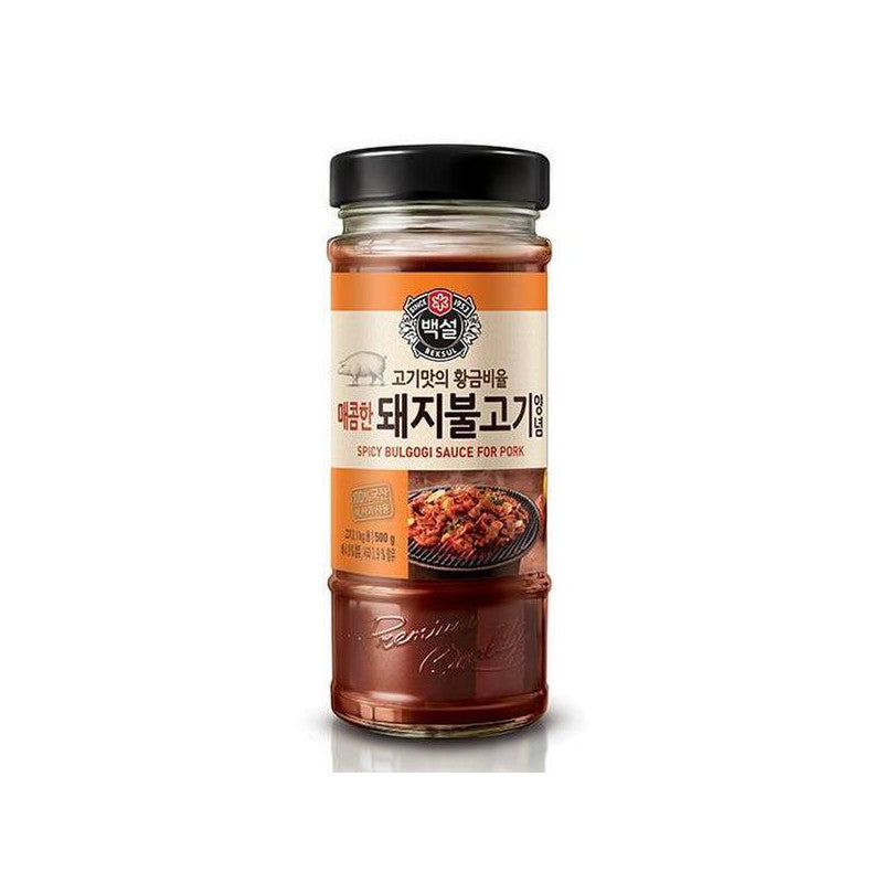 Cj Beksul Spicy Bulgogi Sauce for Pork 840g - Soon Fung LTD