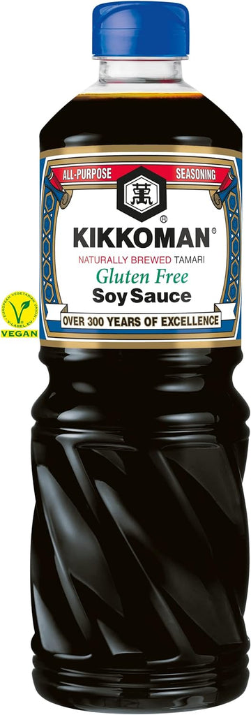 Kikkoman Tamari Gluten-free Soy Sauce 1 Litre 萬字無麩質醬油 - Soon Fung LTD