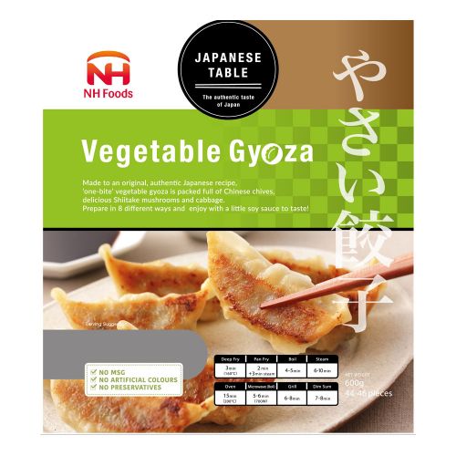 NH Foods Vegetable Gyoza 600g 蔬菜餃子 - Soon Fung LTD