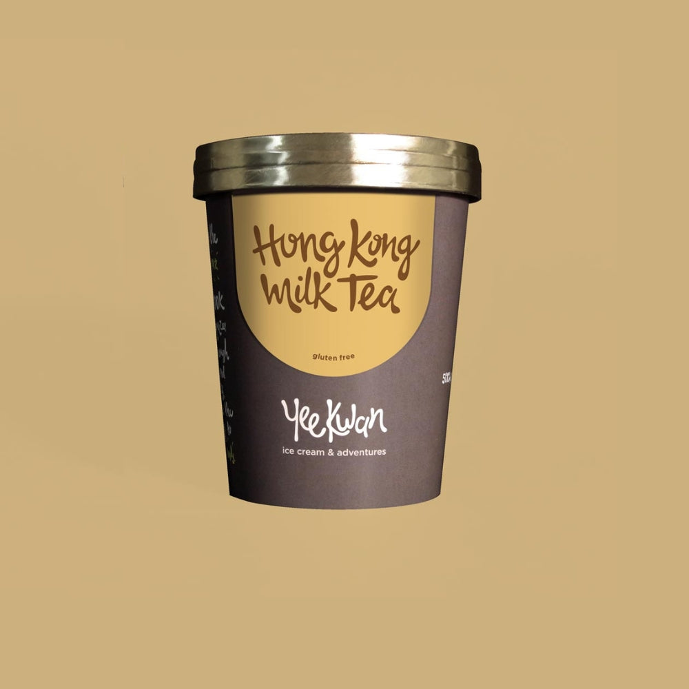 Yee Kwan Hong Kong Milk Tea Ice Cream 100ml - Soon Fung LTD
