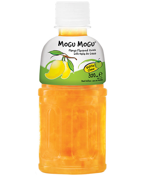Mogu Mogu Nata De Coco Drink Mango Flavour 320ml - Soon Fung LTD