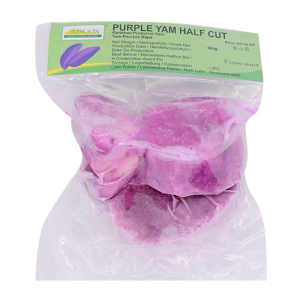 Kimson Half Cut Purple Yam 500g - Soon Fung LTD