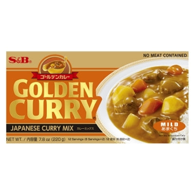 S&B Golden Curry Japanese Mild Curry Mix 220g - Soon Fung LTD