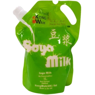 Kong Wah Unsweetened Soya Milk 1L - Soonfung
