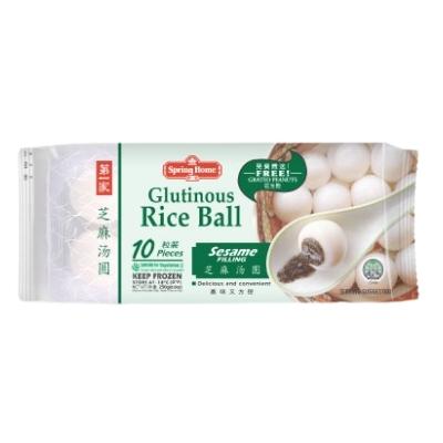 Spring Home Glutinous Rice Balls Black Sesame Filling 200g - Soonfung