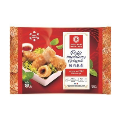 Hoa Nam Frozen Pork Spring Roll (Cha Gio Heo) 380g - Soonfung