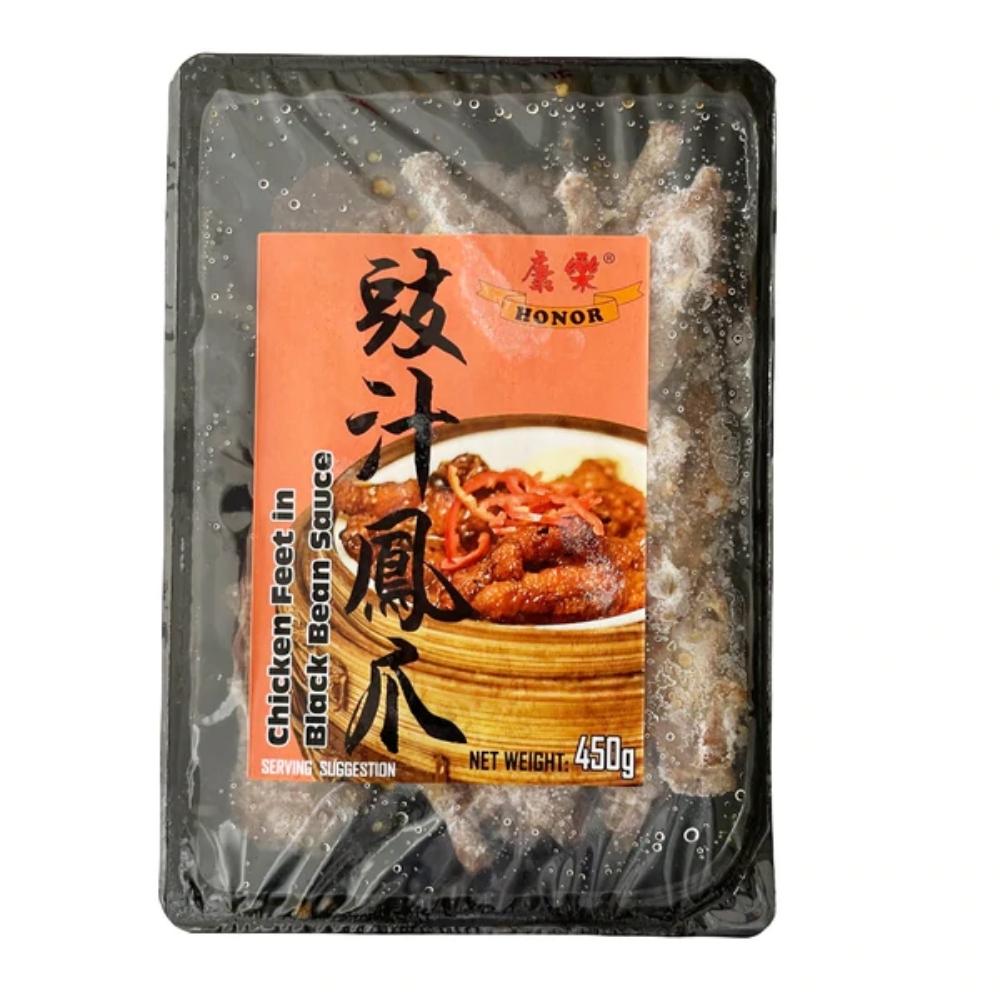Honor Chicken Feet in Black Bean Sauce 450g - Soon Fung LTD