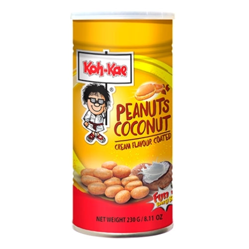 Koh Kae Coconut Cream Flavour Coated Peanuts 230g - Soonfung