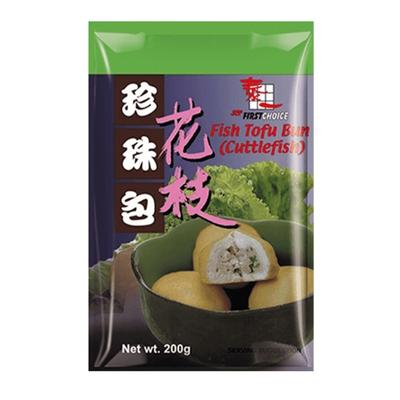 First Choice Tofu Fish Bun With Cuttlefish Filling 200g - Soon Fung LTD