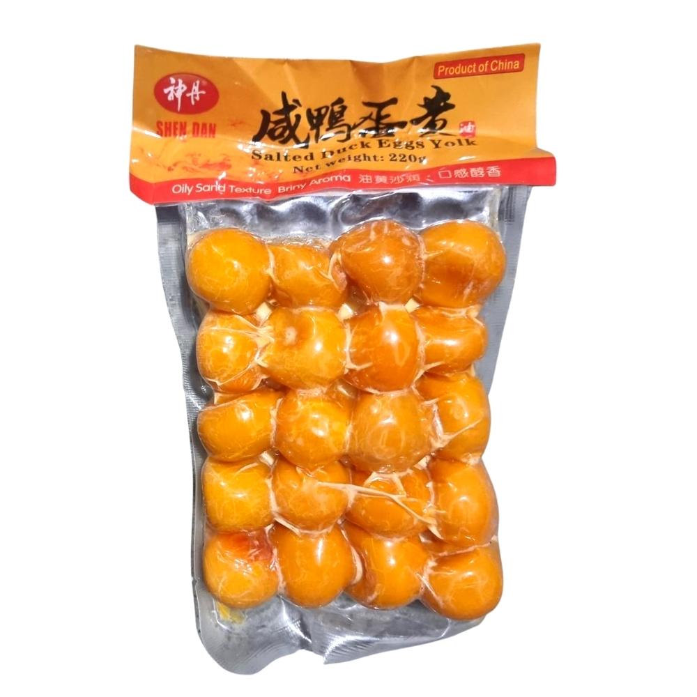Shen Dan Salted Duck Egg Yolk 220g - Soon Fung LTD