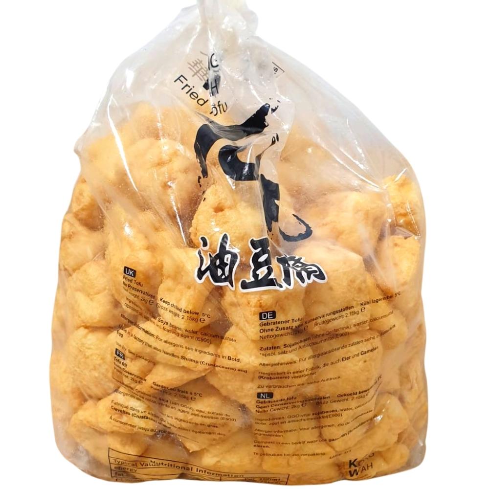 Kong Wah Fried Tofu 2kg - Soon Fung LTD