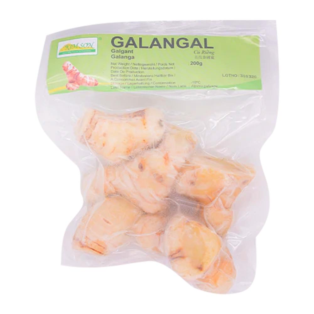 Kimson Frozen Peeled Galangal 200g - Soon Fung LTD