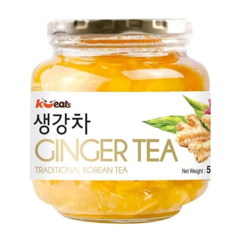 K-Eats Ginger Tea (Jar) 580g - Soon Fung LTD