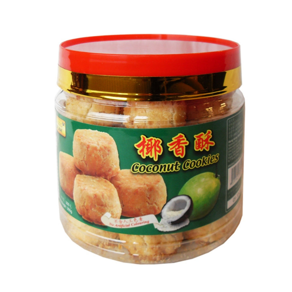 Gold Label Coconut Cookies 300g Jar - Soon Fung LTD