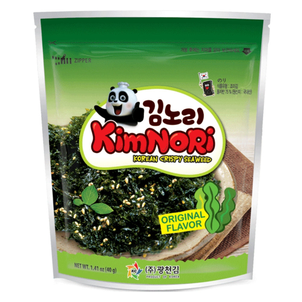 Kwangcheon Kimnori Jaban Flaked & Seasoned Seaweed (Original) 40g - Soon Fung LTD