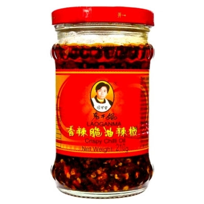 Lao Gan Ma Crispy Chilli Oil (老干妈 香辣脆油辣椒) 210g - Soonfung