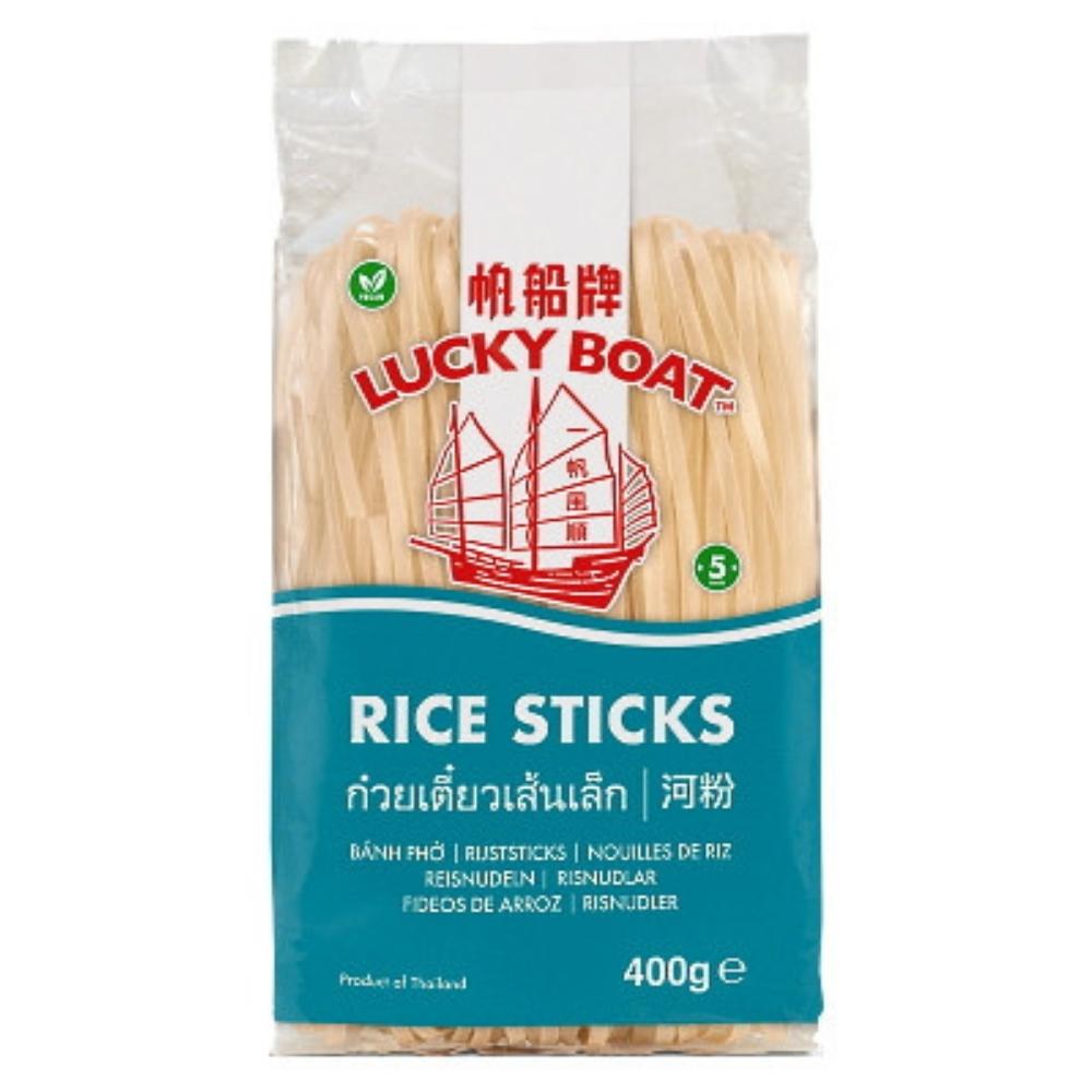 Lucky Boat Rice Stick 5mm 400g - Soon Fung LTD