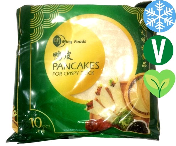 Ming Duck Pancakes (大明和鴨皮(10塊裝) 10pcsx10pack (Large Pack) - Soonfung