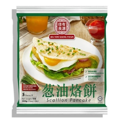 Jia You Liang Yuan Scallion Pancake (5 Pieces) 500g - Soon Fung LTD
