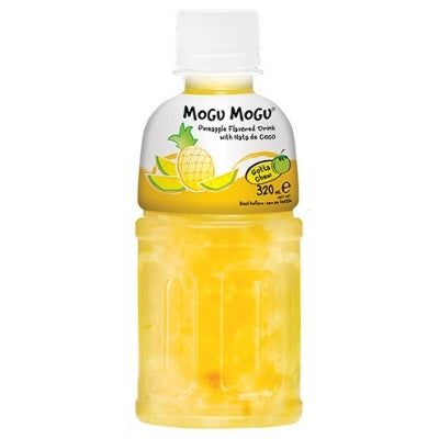 Mogu Mogu Nata De Coco Drink Pineapple Flavour 320ml - Soon Fung LTD