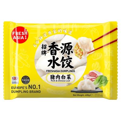 Freshasia Pork & Chinese Leaf Dumplings 400g - Soon Fung LTD