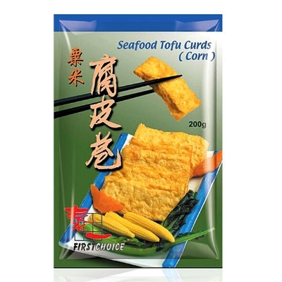 First Choice Seafood Tofu Curd - Sweetcorn 200g - Soon Fung LTD