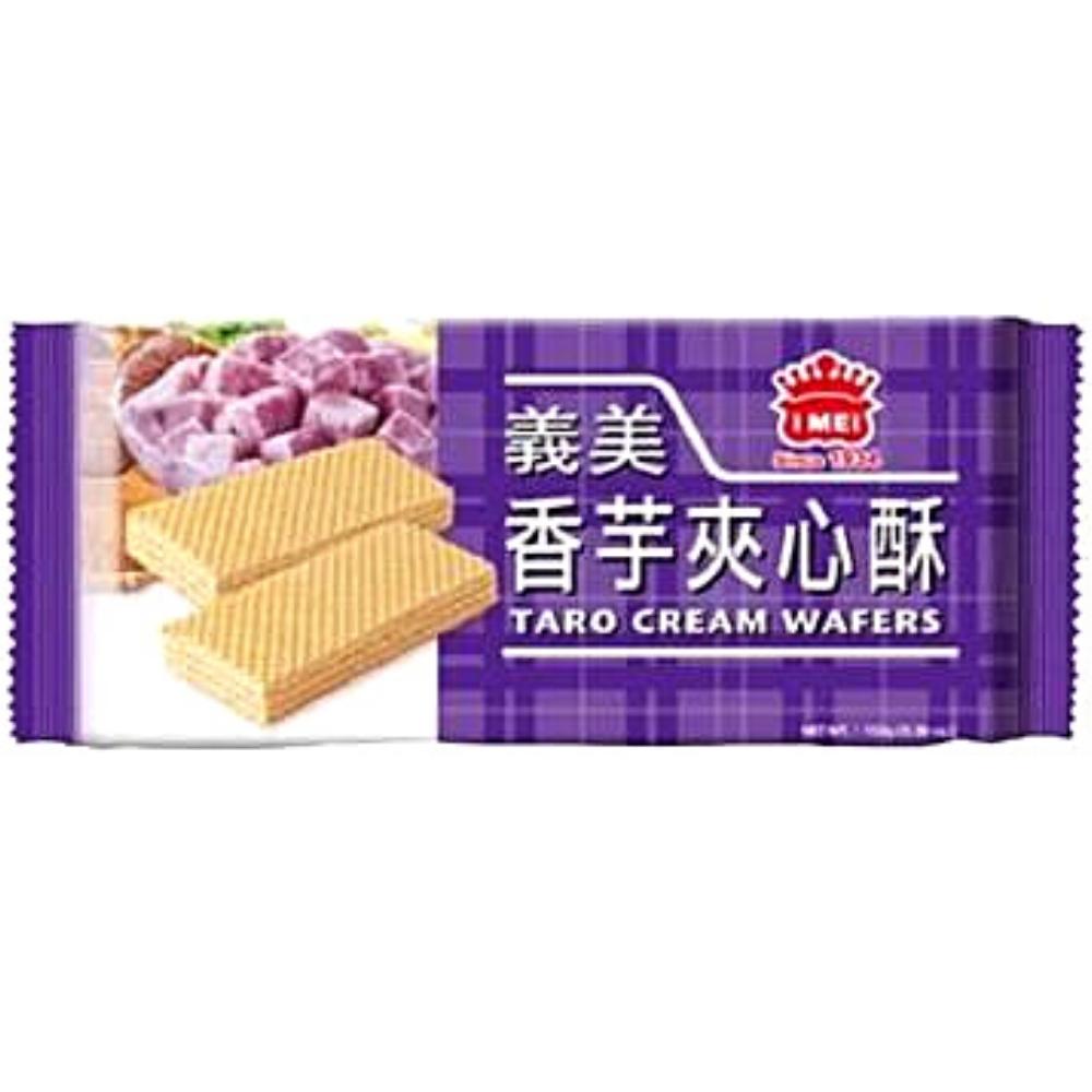 Imei Taro Cream Wafer 152g (Expires: 22/02/2023) - Soon Fung LTD
