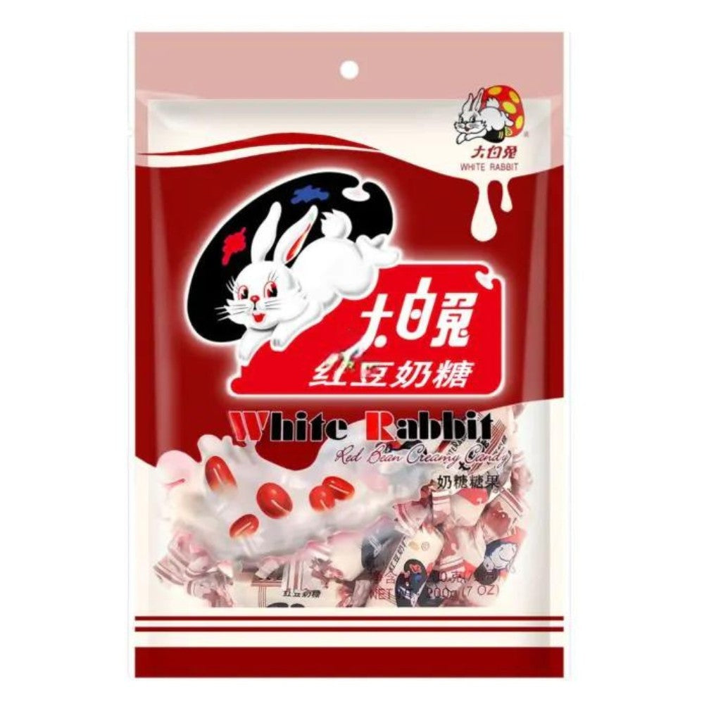 White Rabbit Creamy Candy Red Bean Flavour 200g - Soon Fung LTD