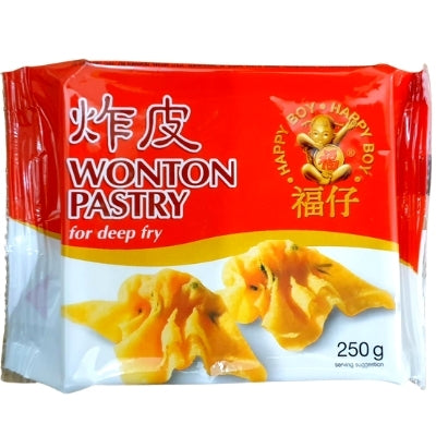 Happy Boy Wonton Pastry For Deep Frying 250g - Soonfung